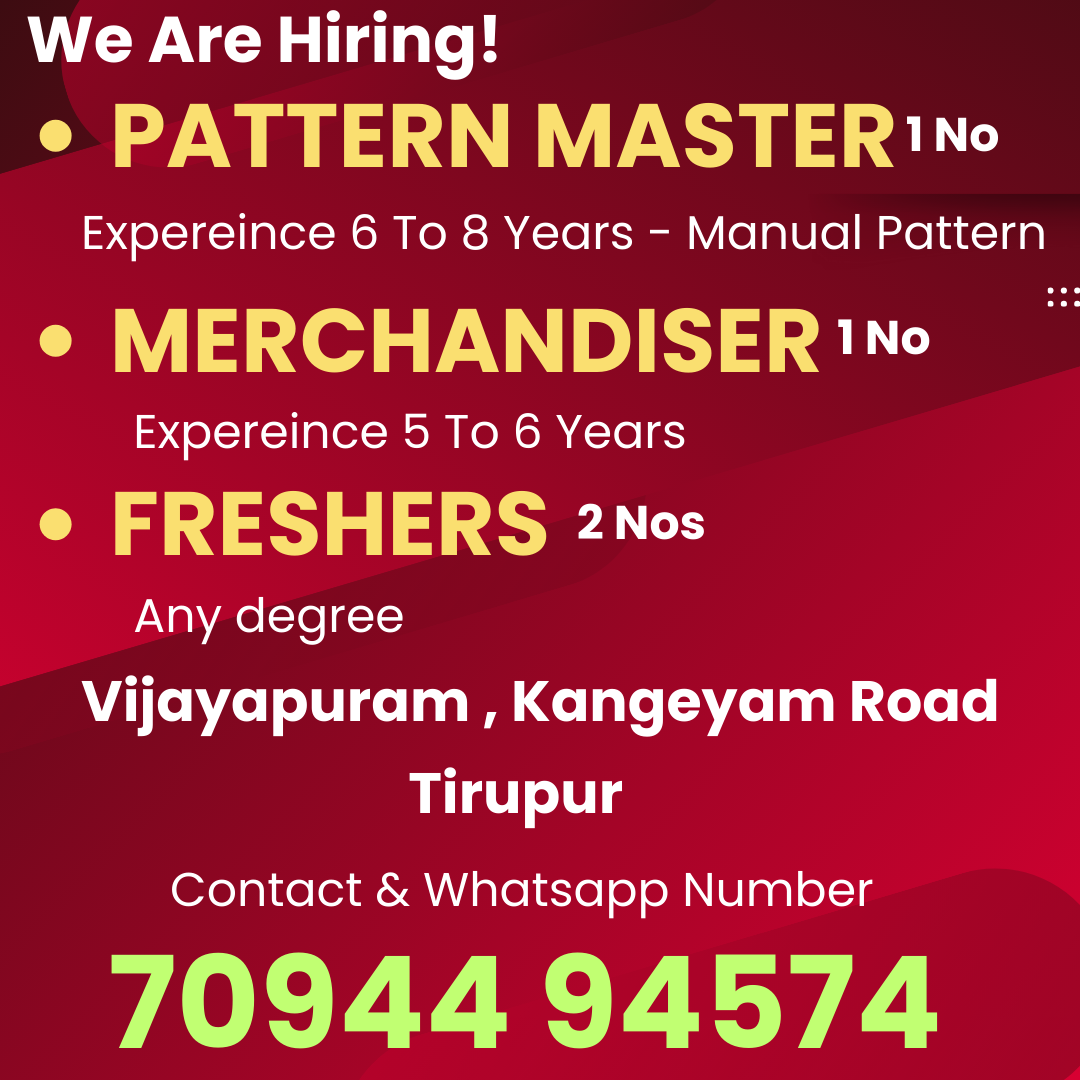 Garment Jobs