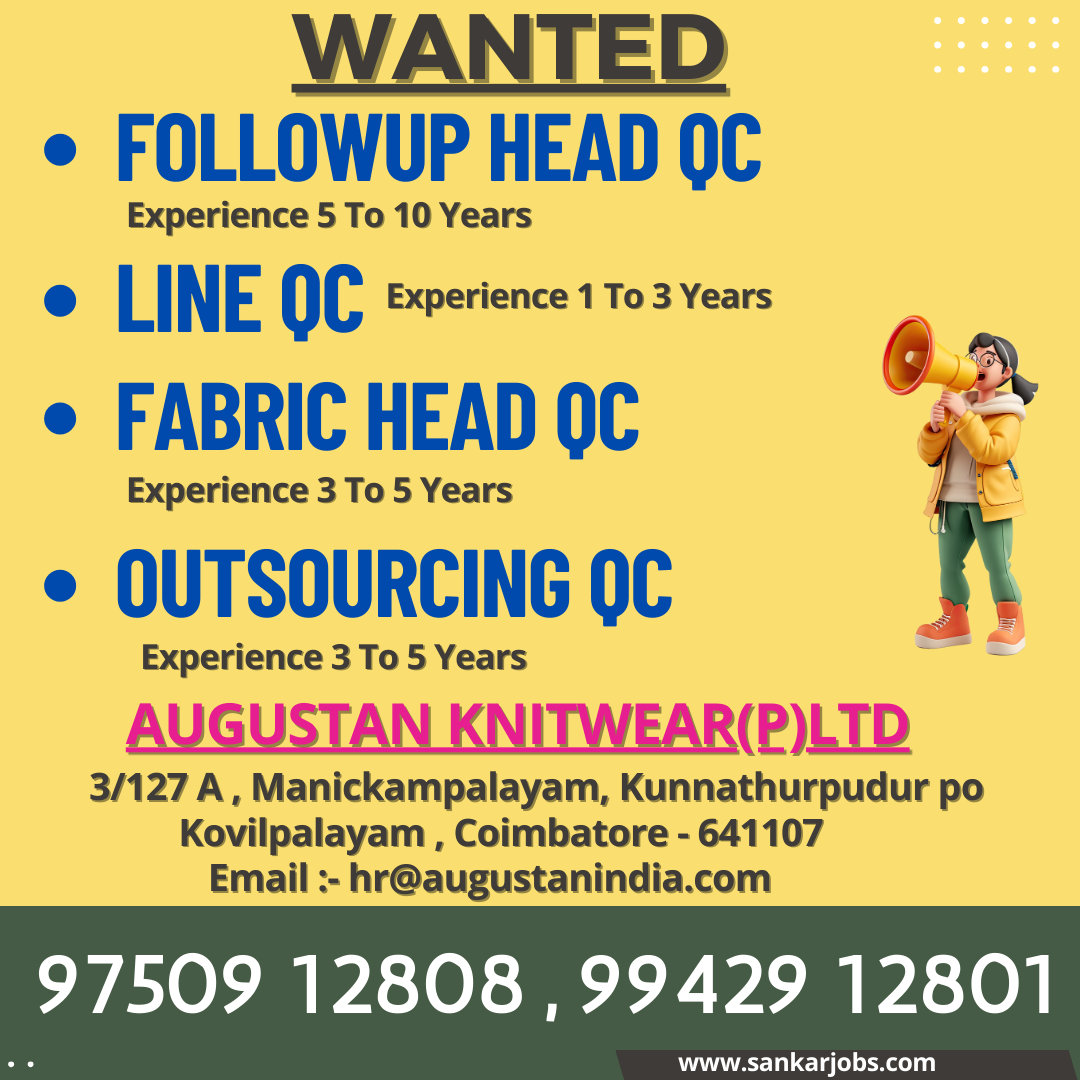 Garment Jobs