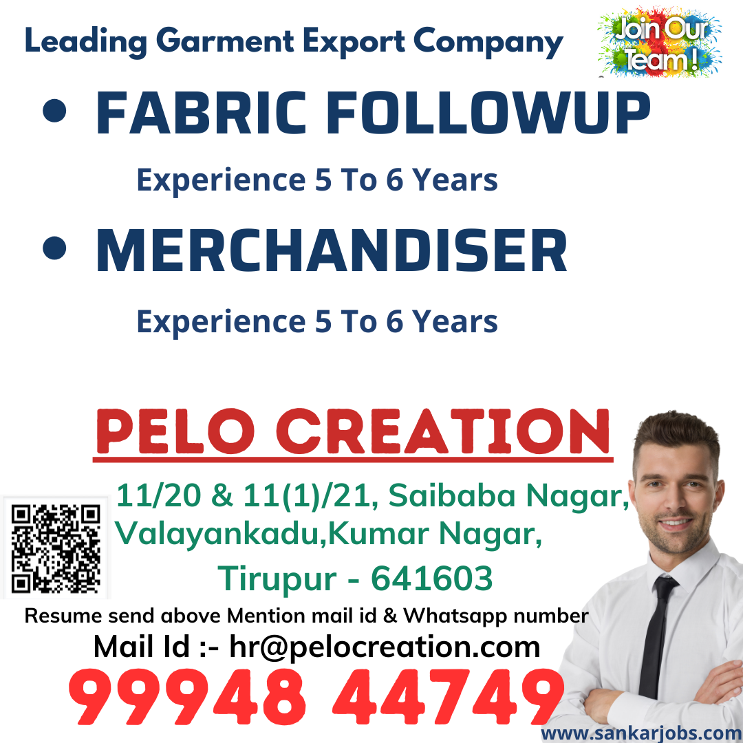 Garment Jobs