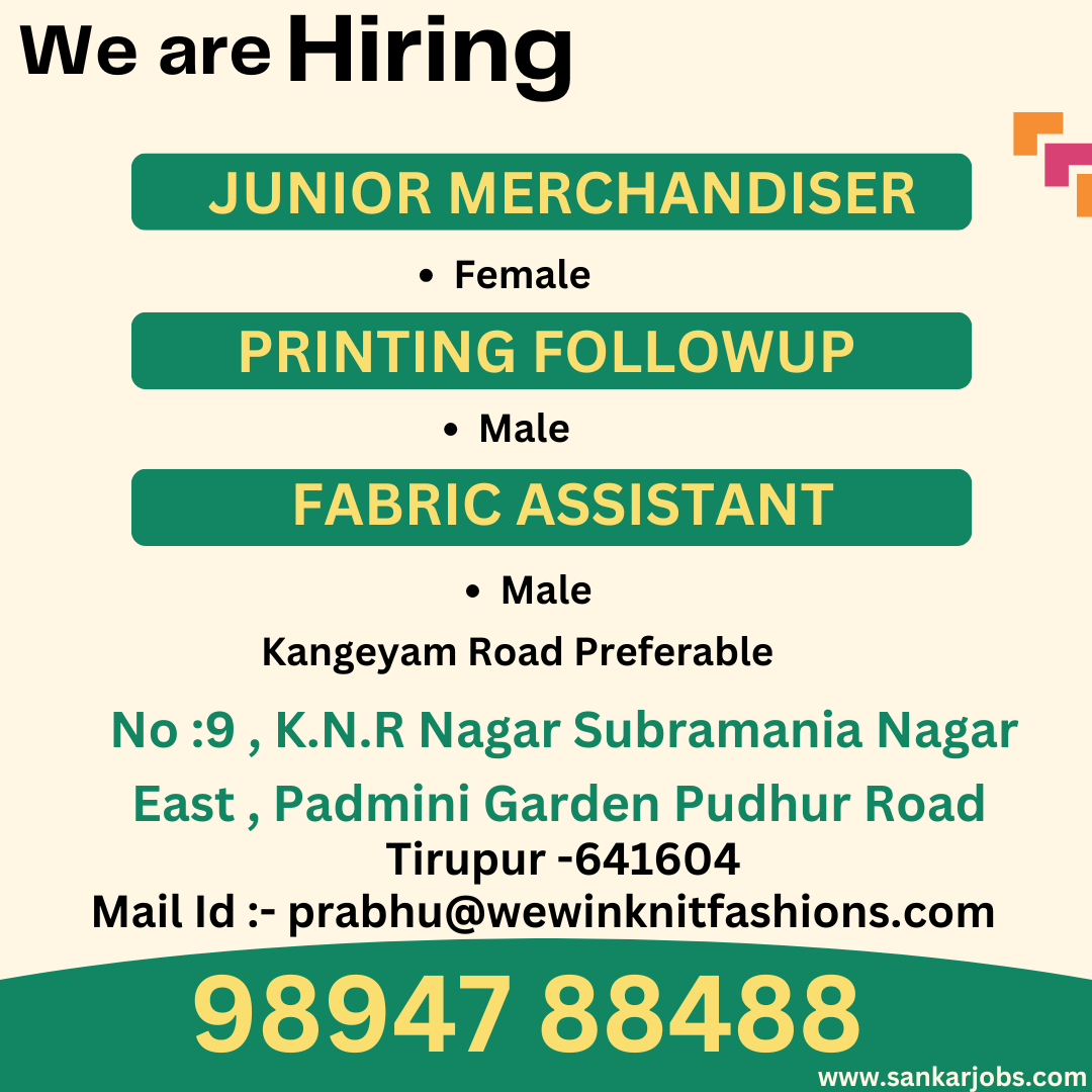 Garment Jobs