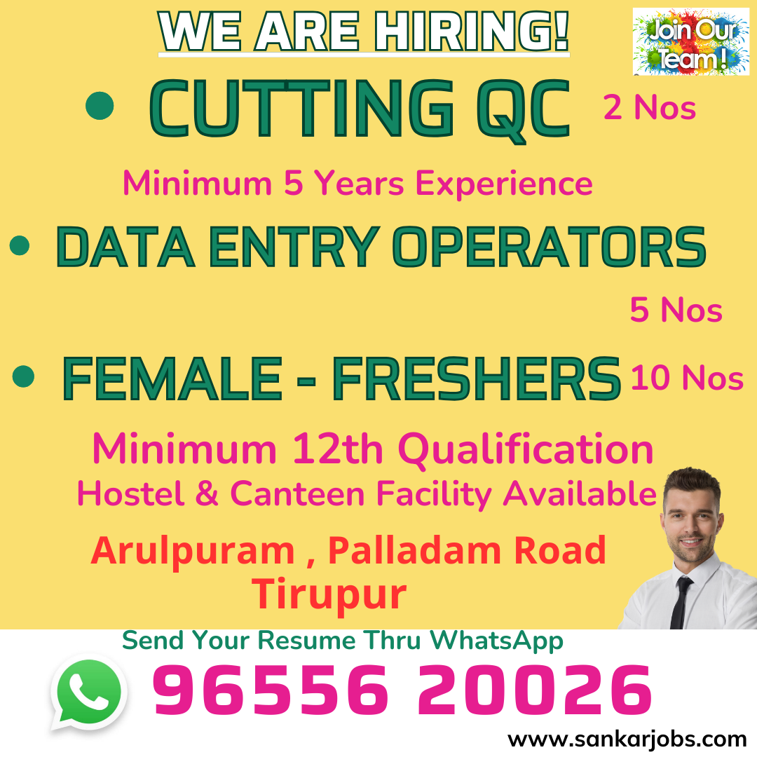 Garment Jobs