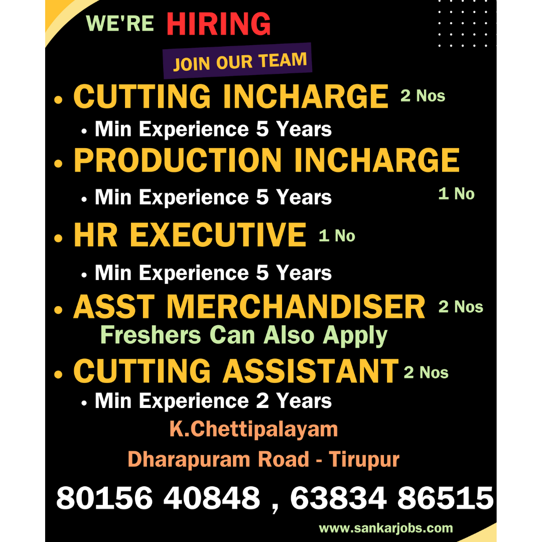 Garment Jobs