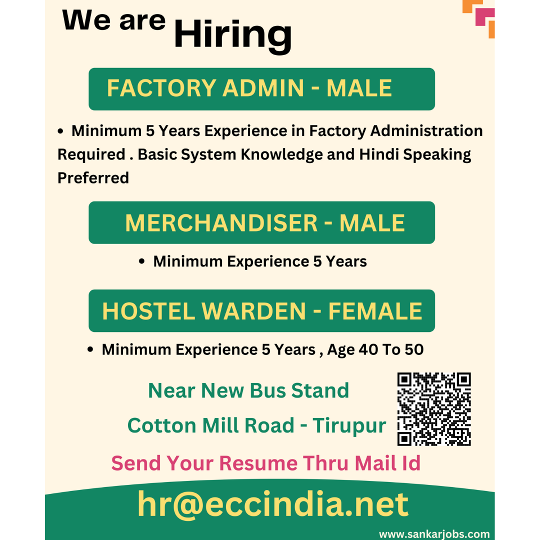 Garment Jobs