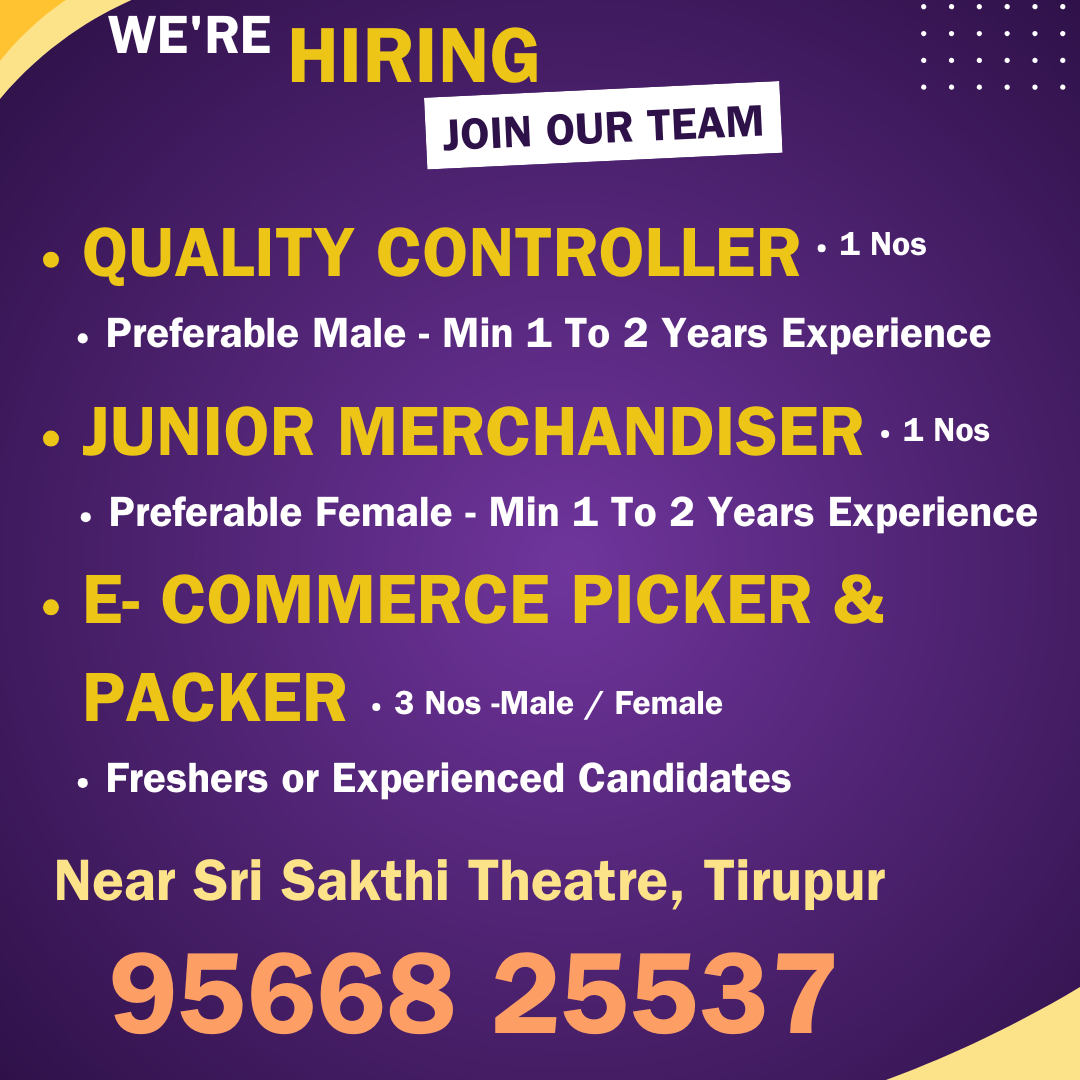 Garment Jobs