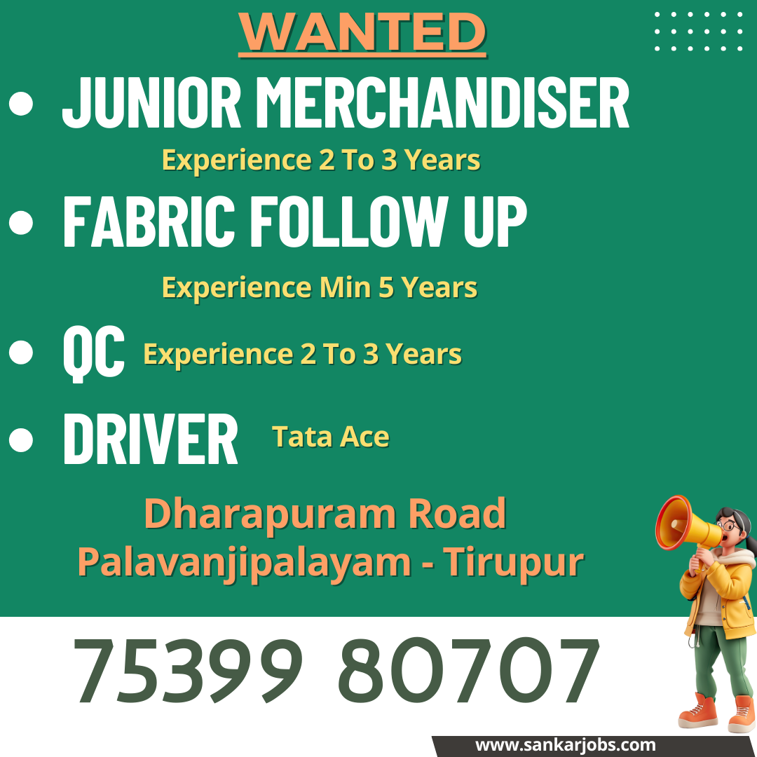 Garment Jobs