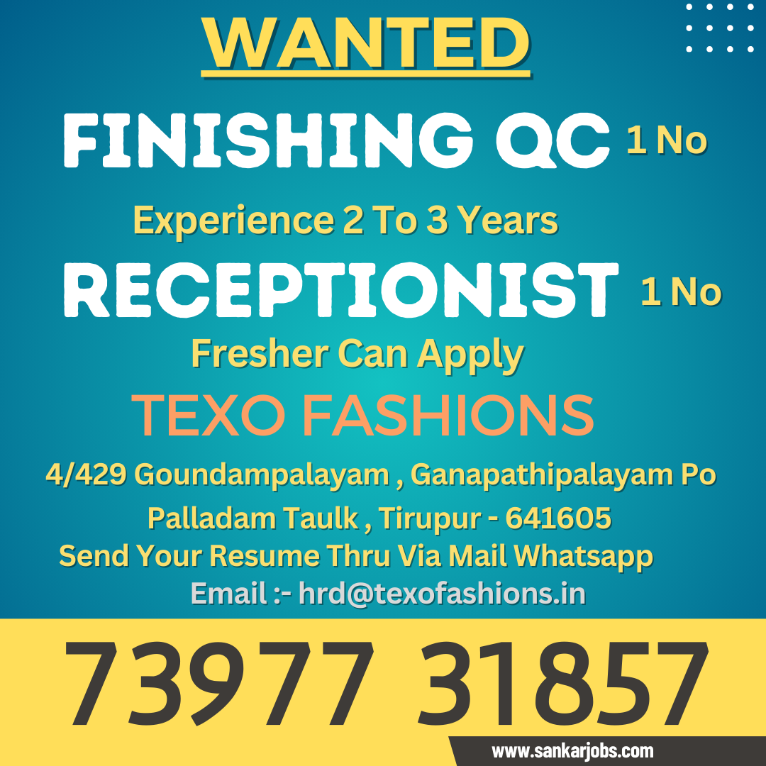 Garment Jobs