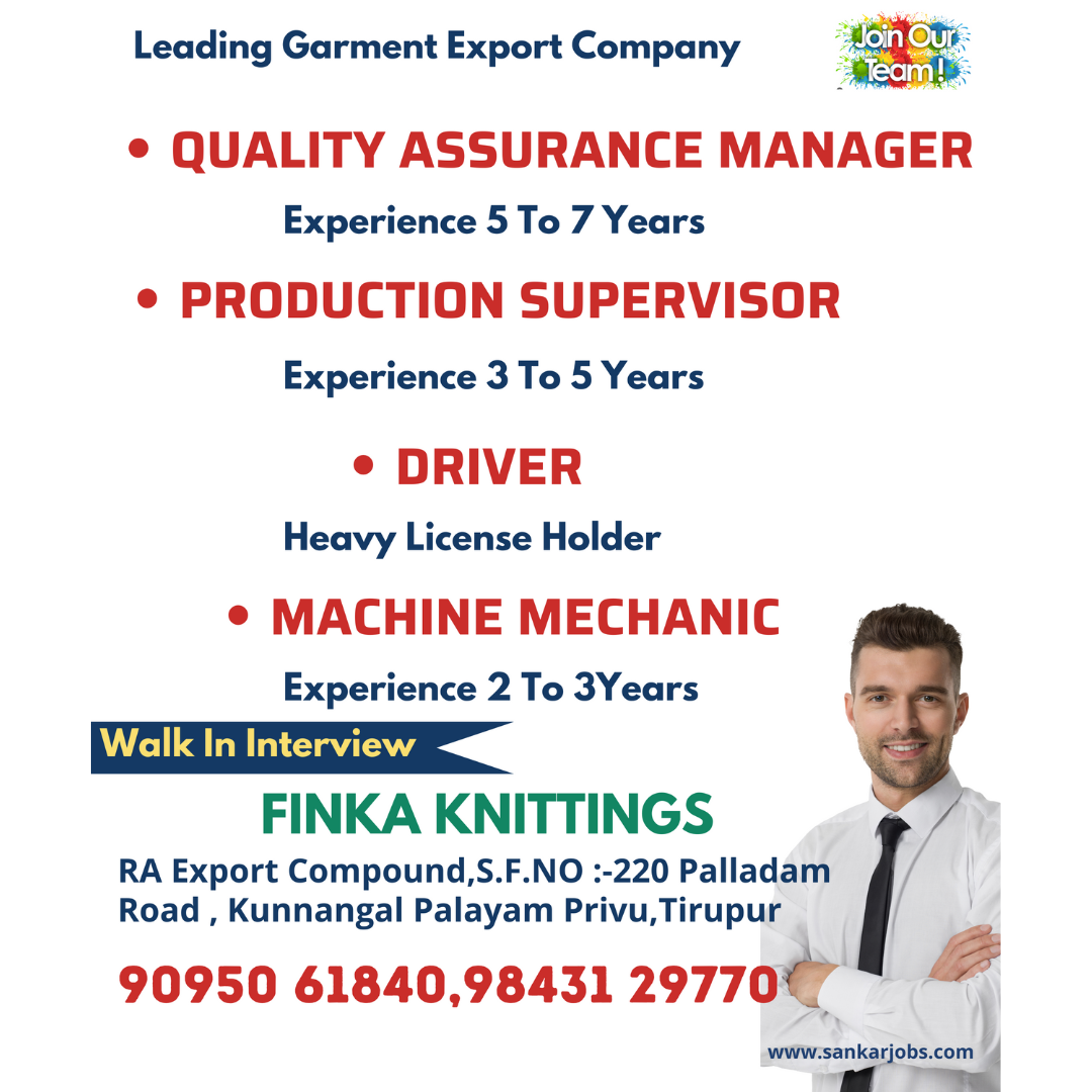 Garment Jobs