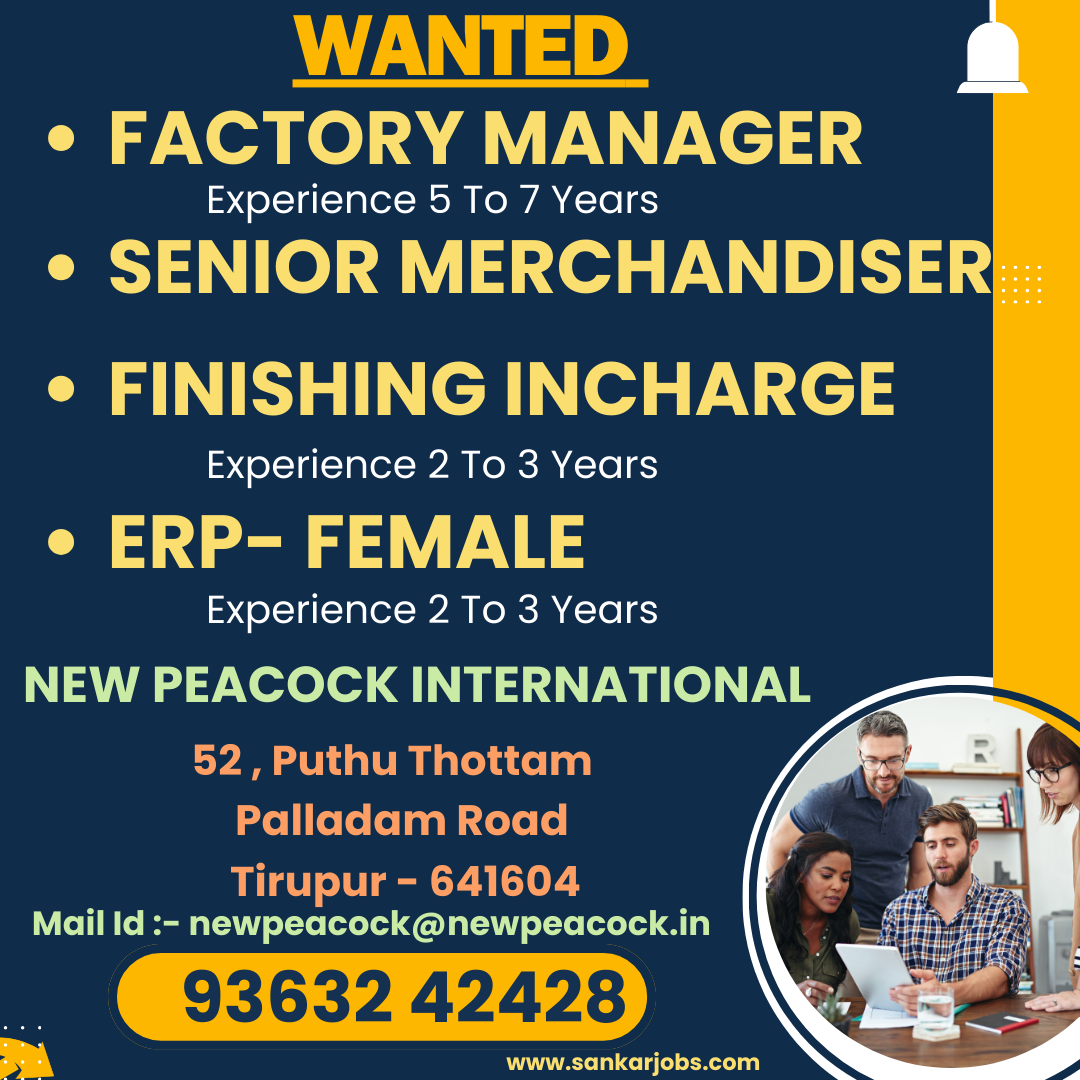 Garment Jobs