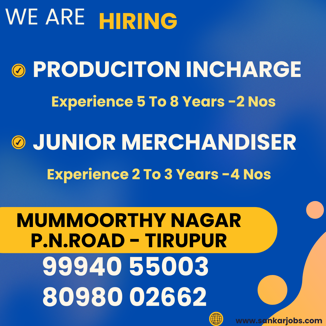 Garment Jobs