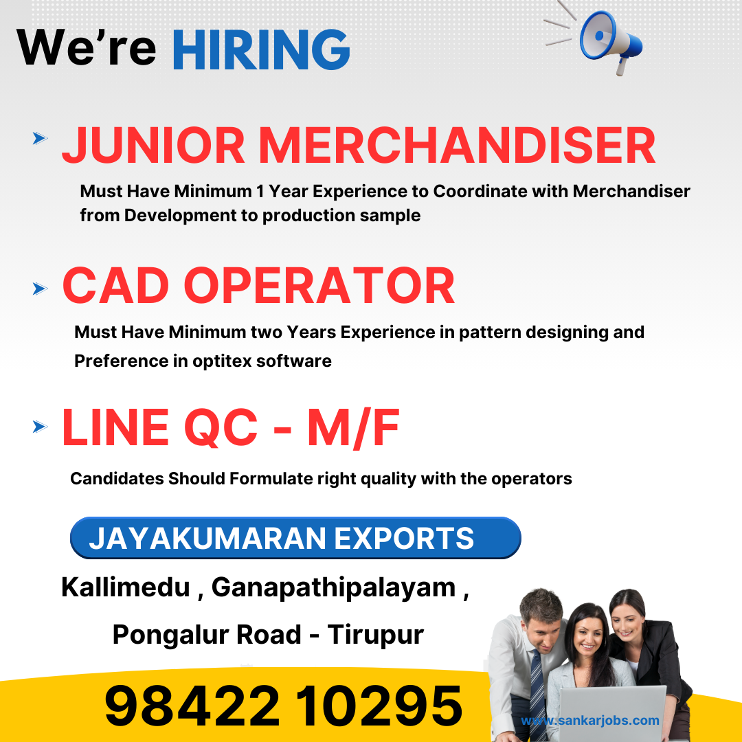 Garment Jobs