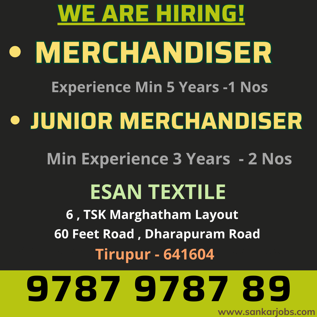 Garment Jobs