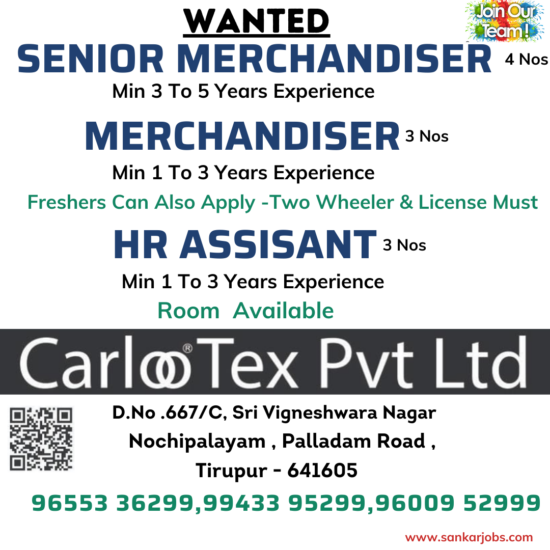 Garment Jobs