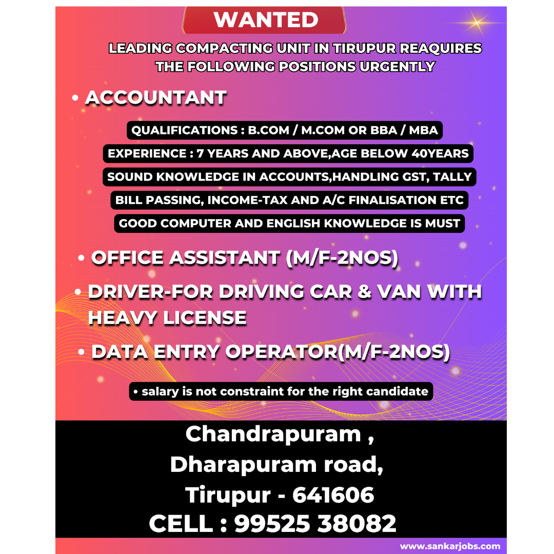 Garment Jobs