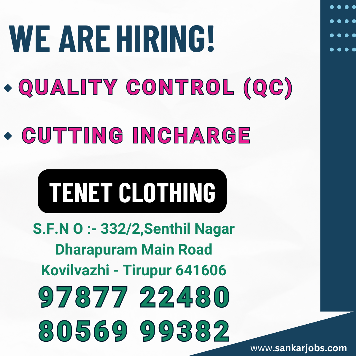 Garment Jobs