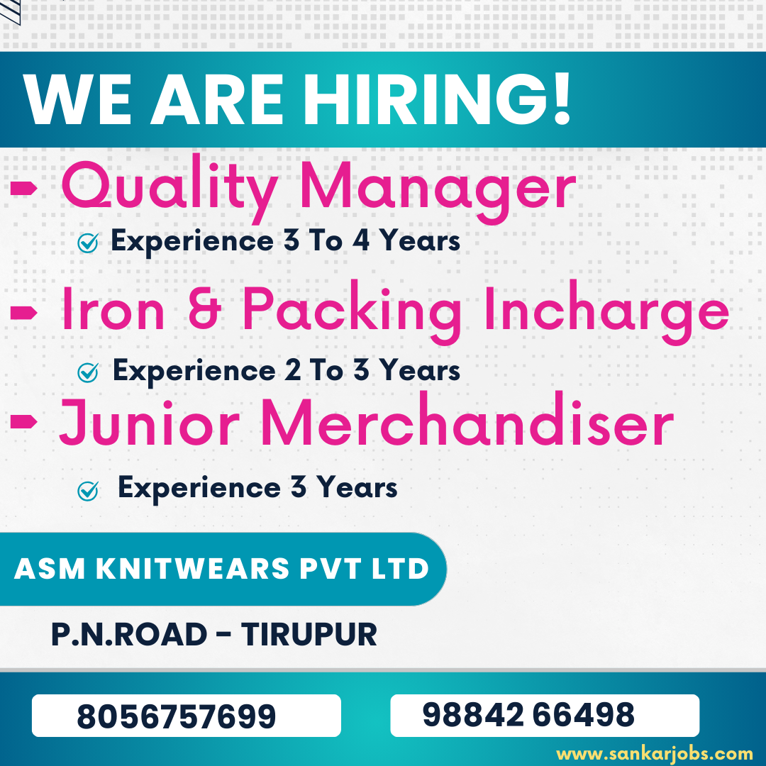 Garment Jobs