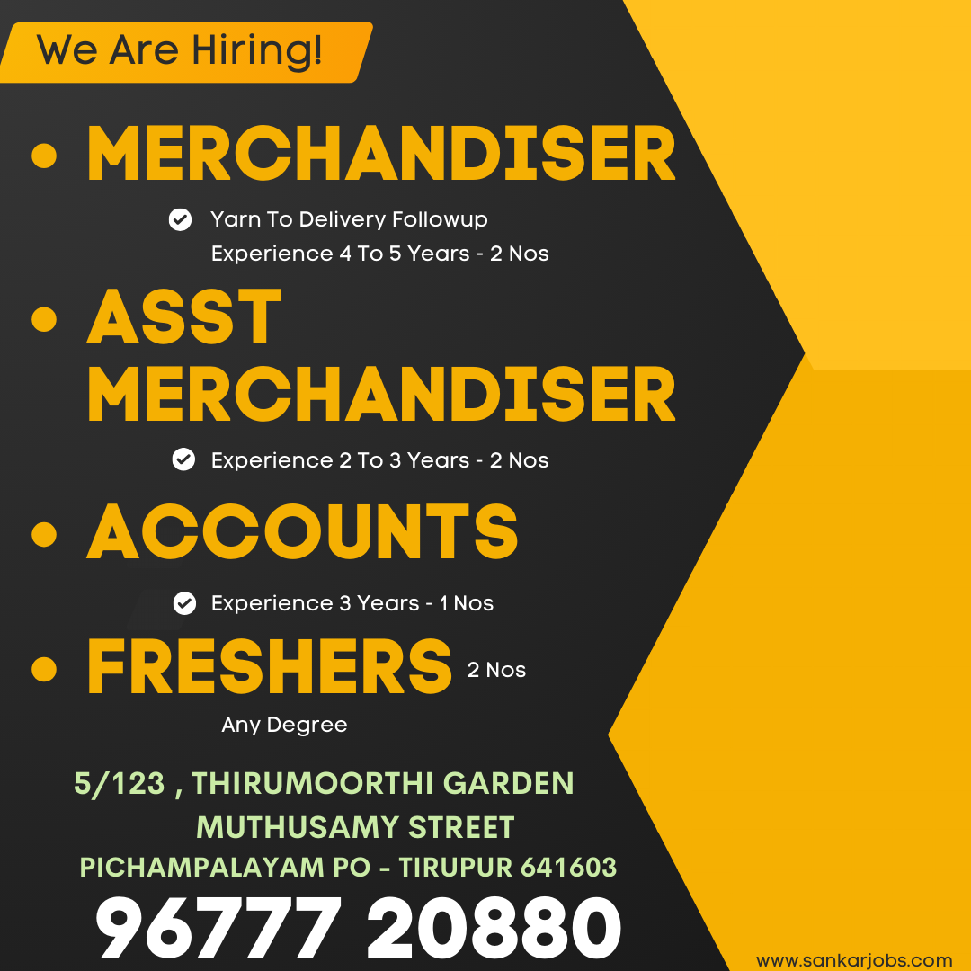 Garment Jobs