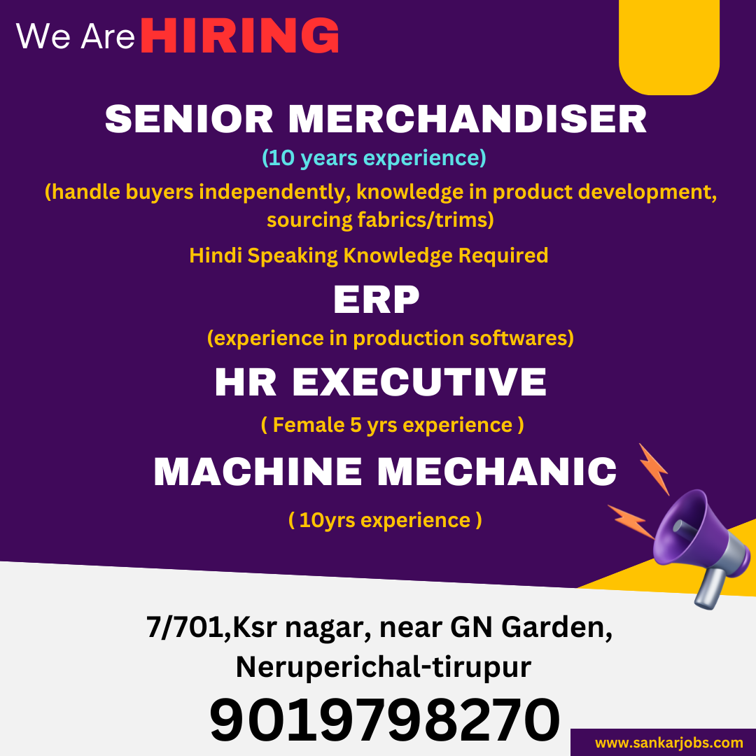 Garment Jobs