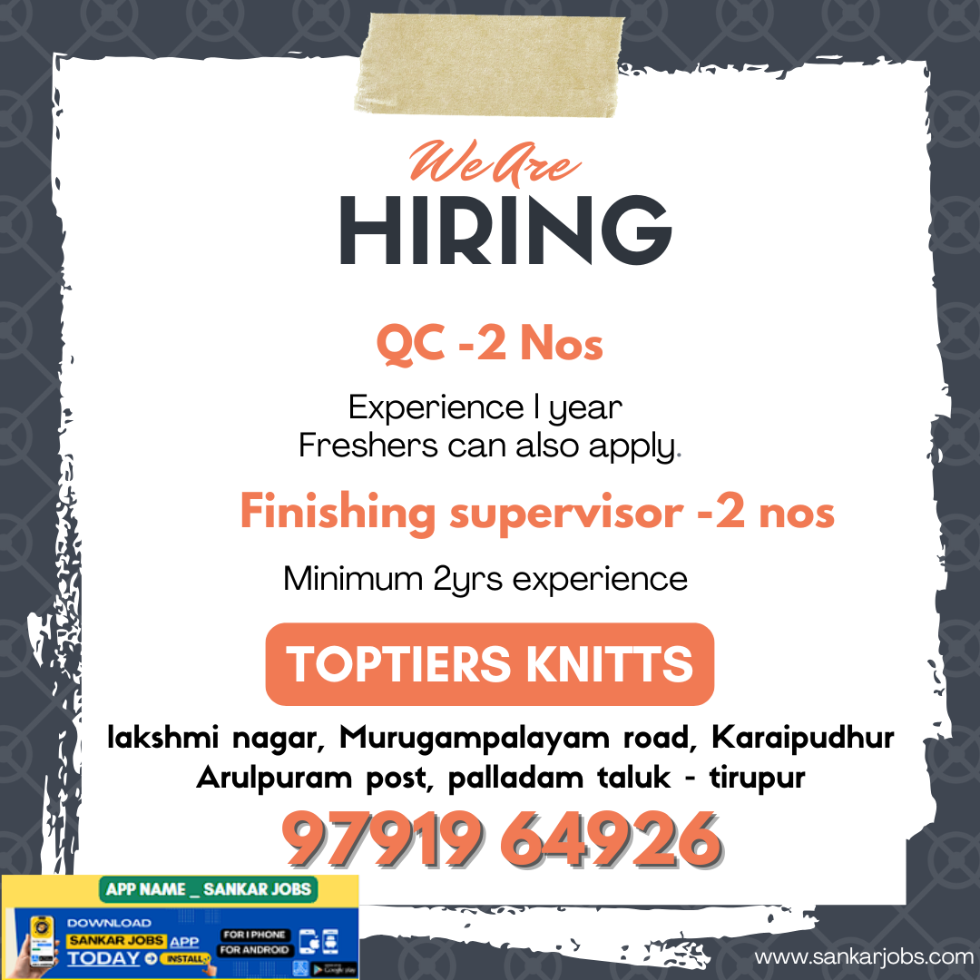 Garment Jobs