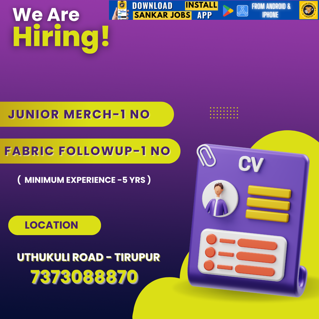 Garment Jobs