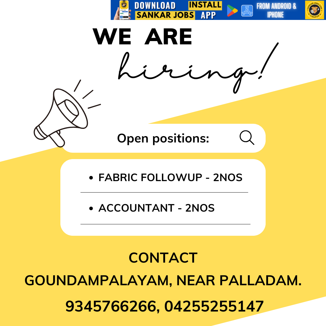 Garment Jobs