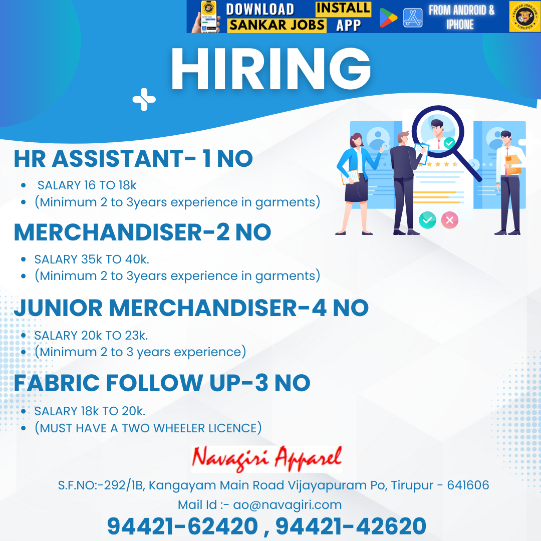 Garment Jobs