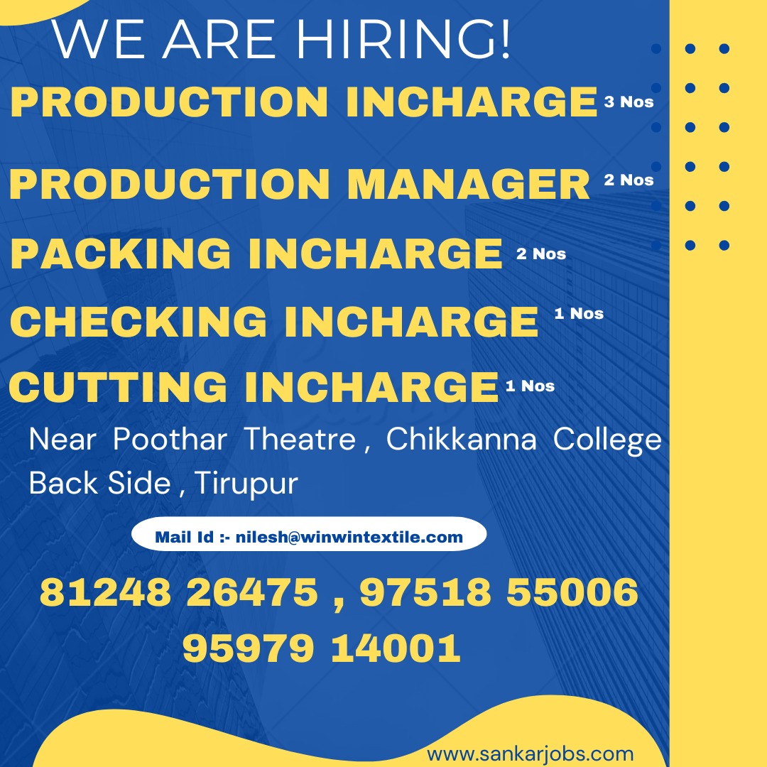 Garment Jobs