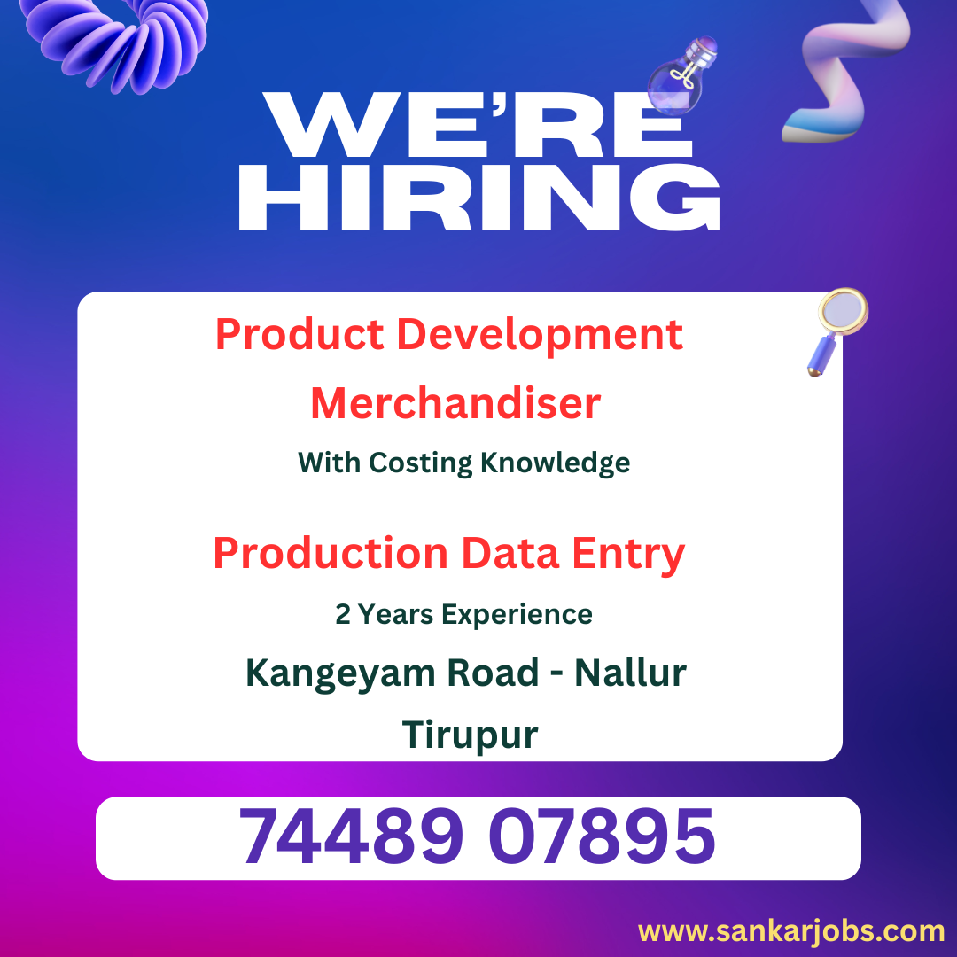Garment Jobs
