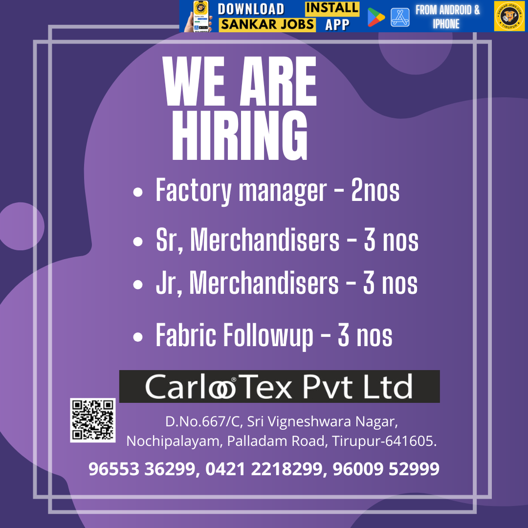 Garment Jobs
