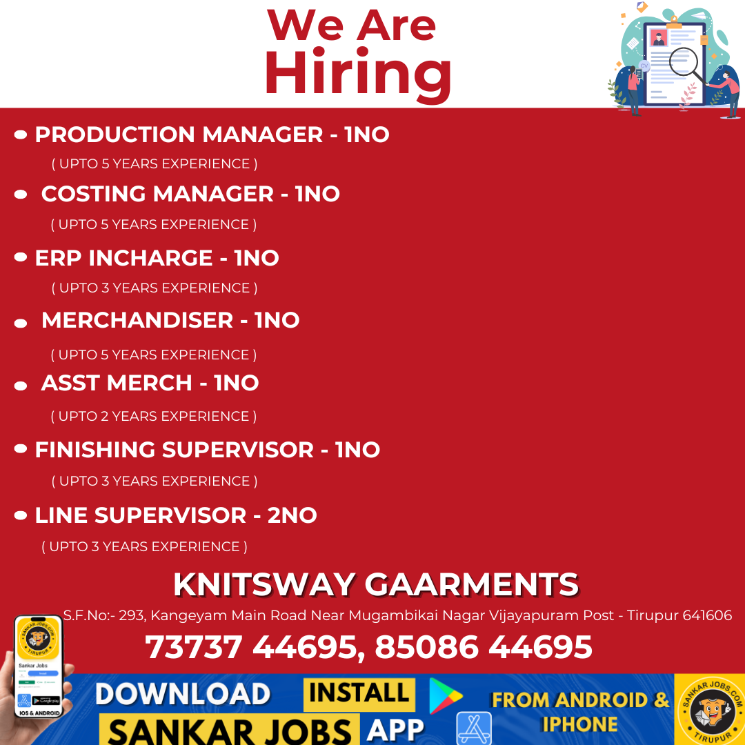 Garment Jobs