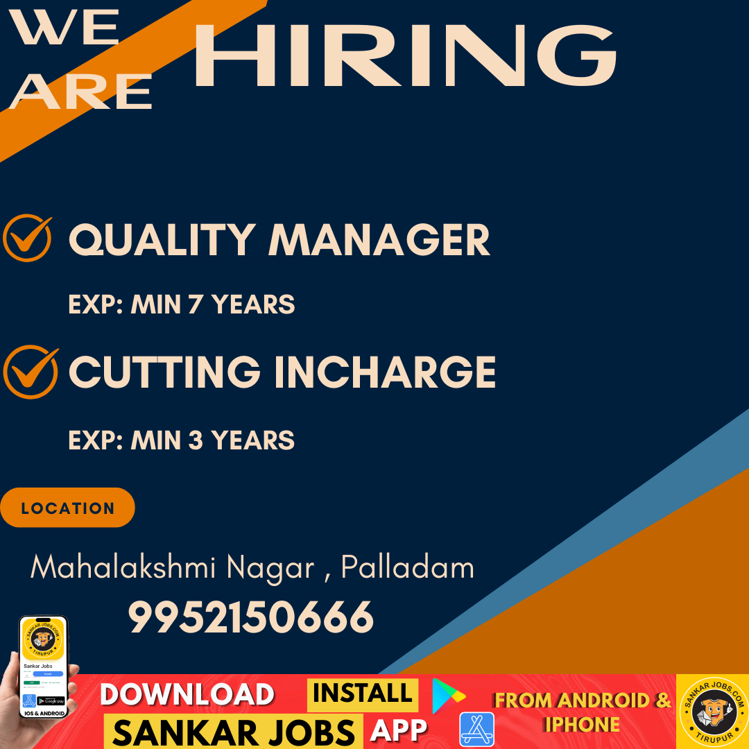 Garment Jobs