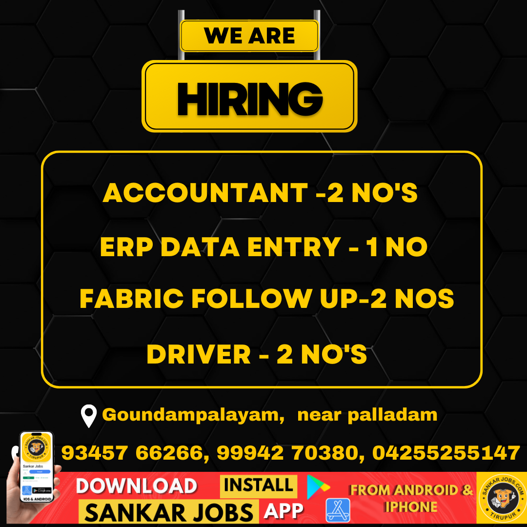 Garment Jobs
