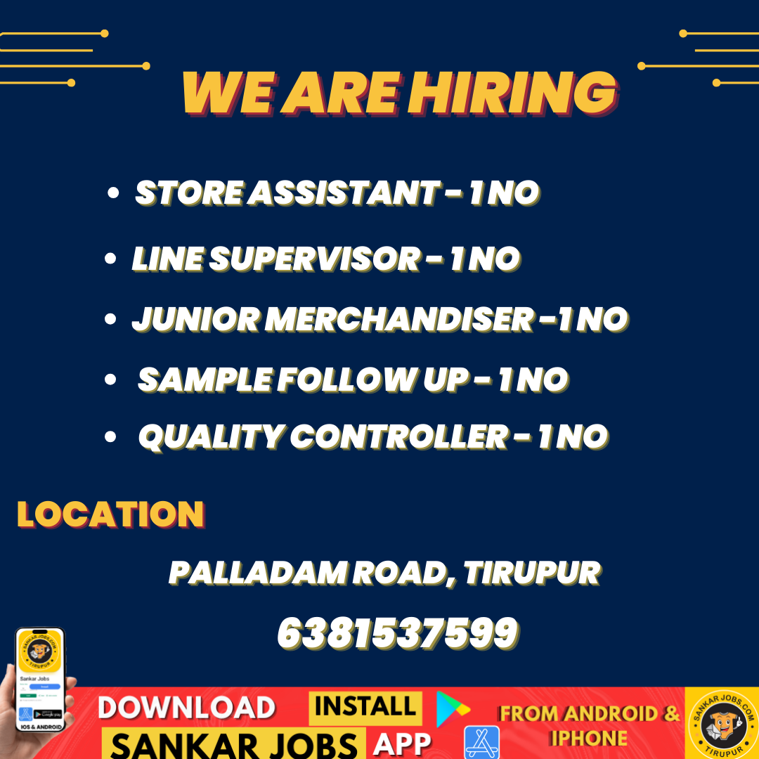 Garment Jobs