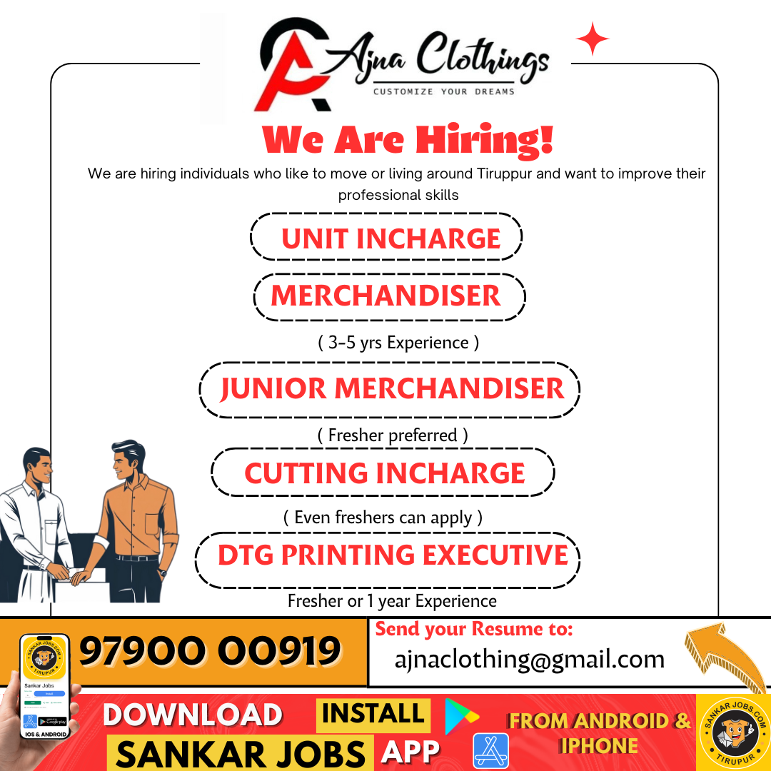 Garment Jobs
