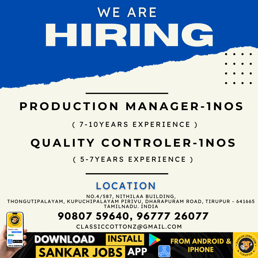 Garment Jobs