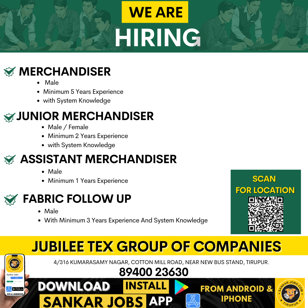 Garment Jobs
