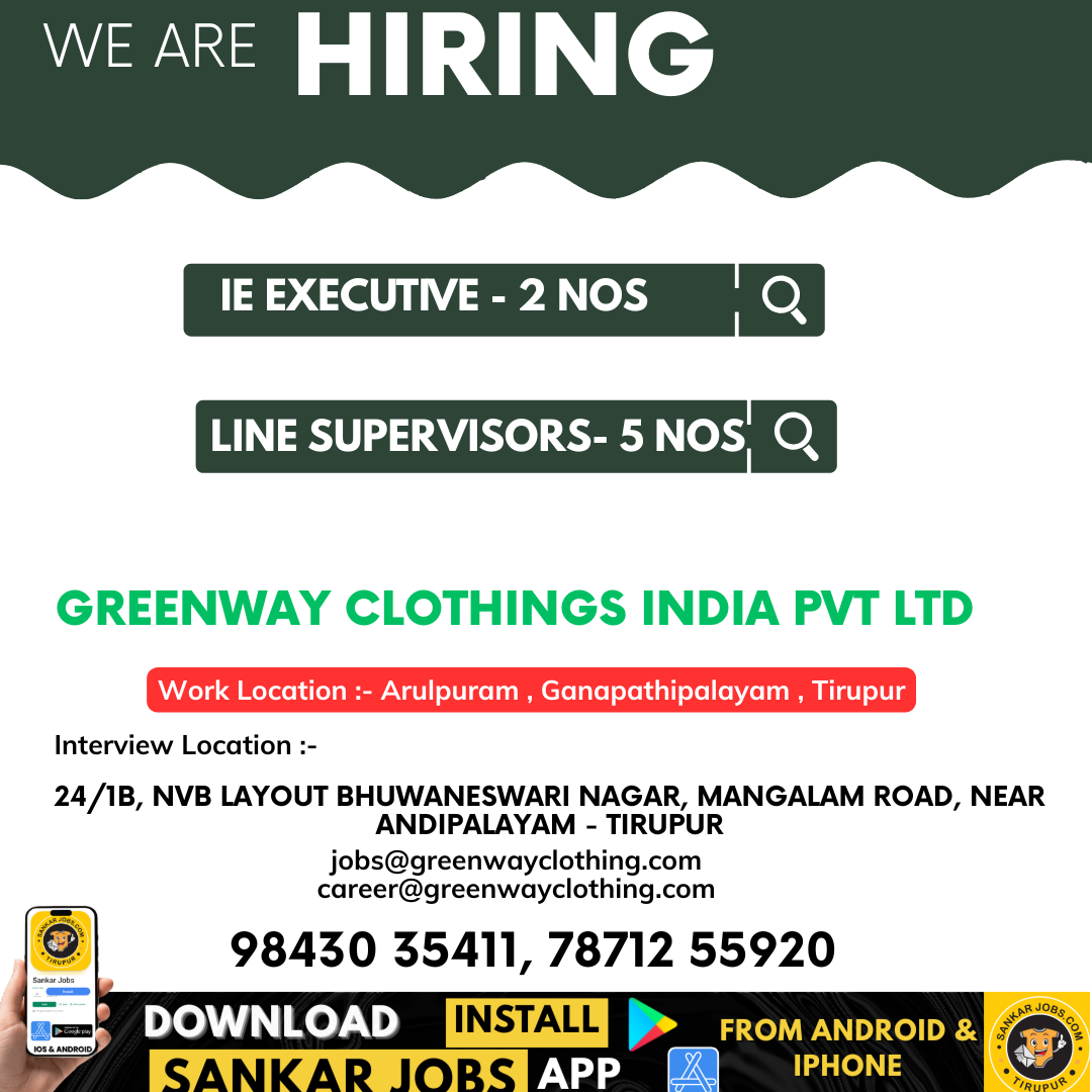 Garment Jobs