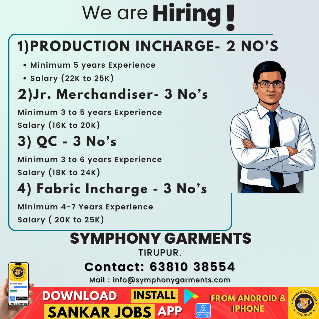Garment Jobs
