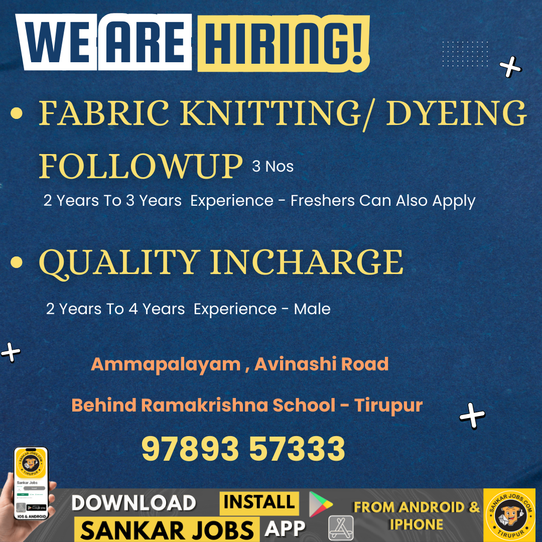 Garment Jobs