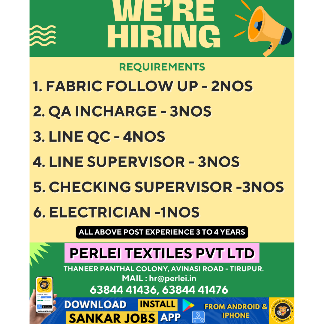 Garment Jobs