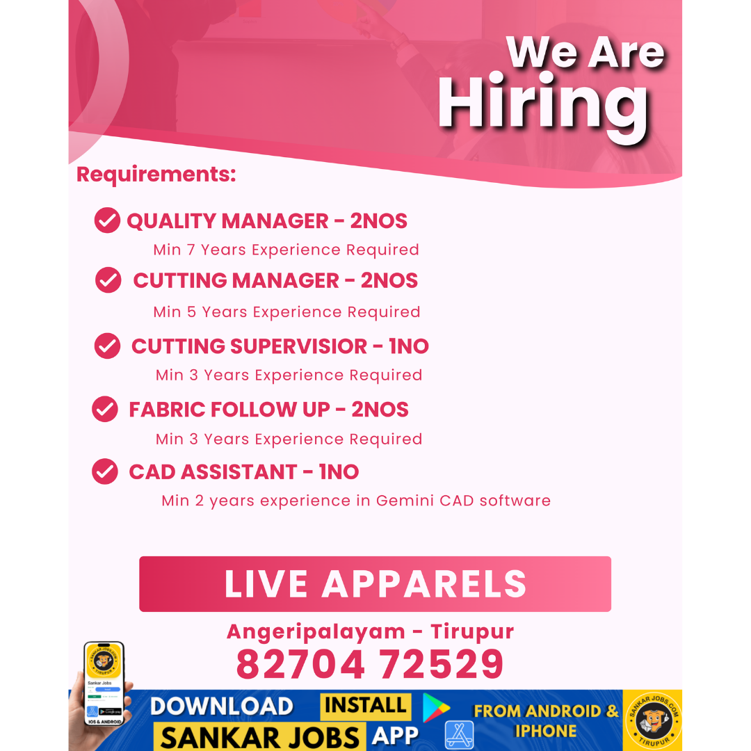Garment Jobs