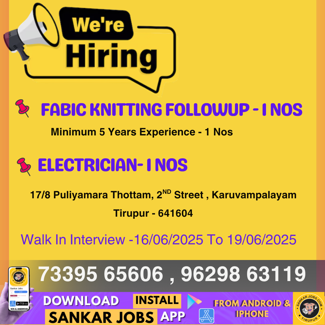 Garment Jobs