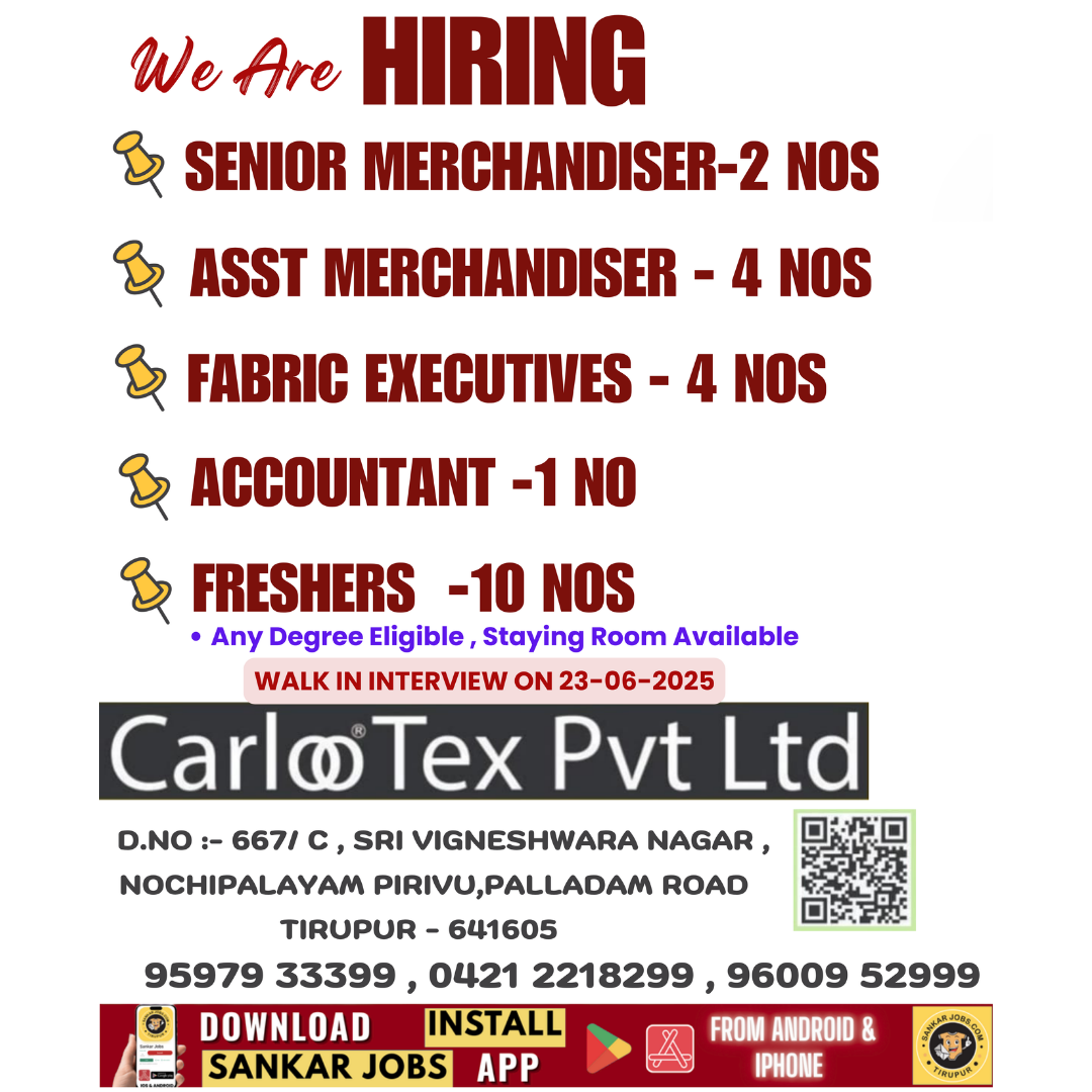 Garment Jobs
