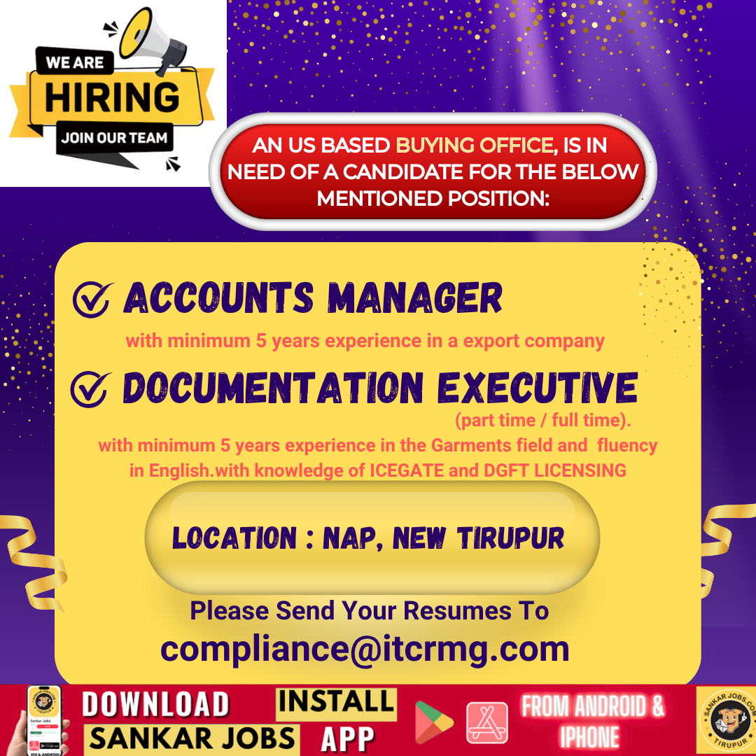 Garment Jobs