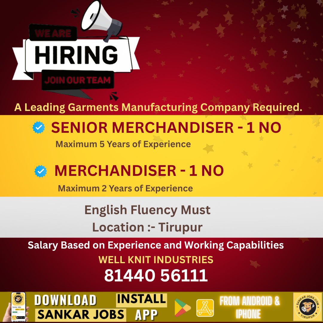 Garment Jobs