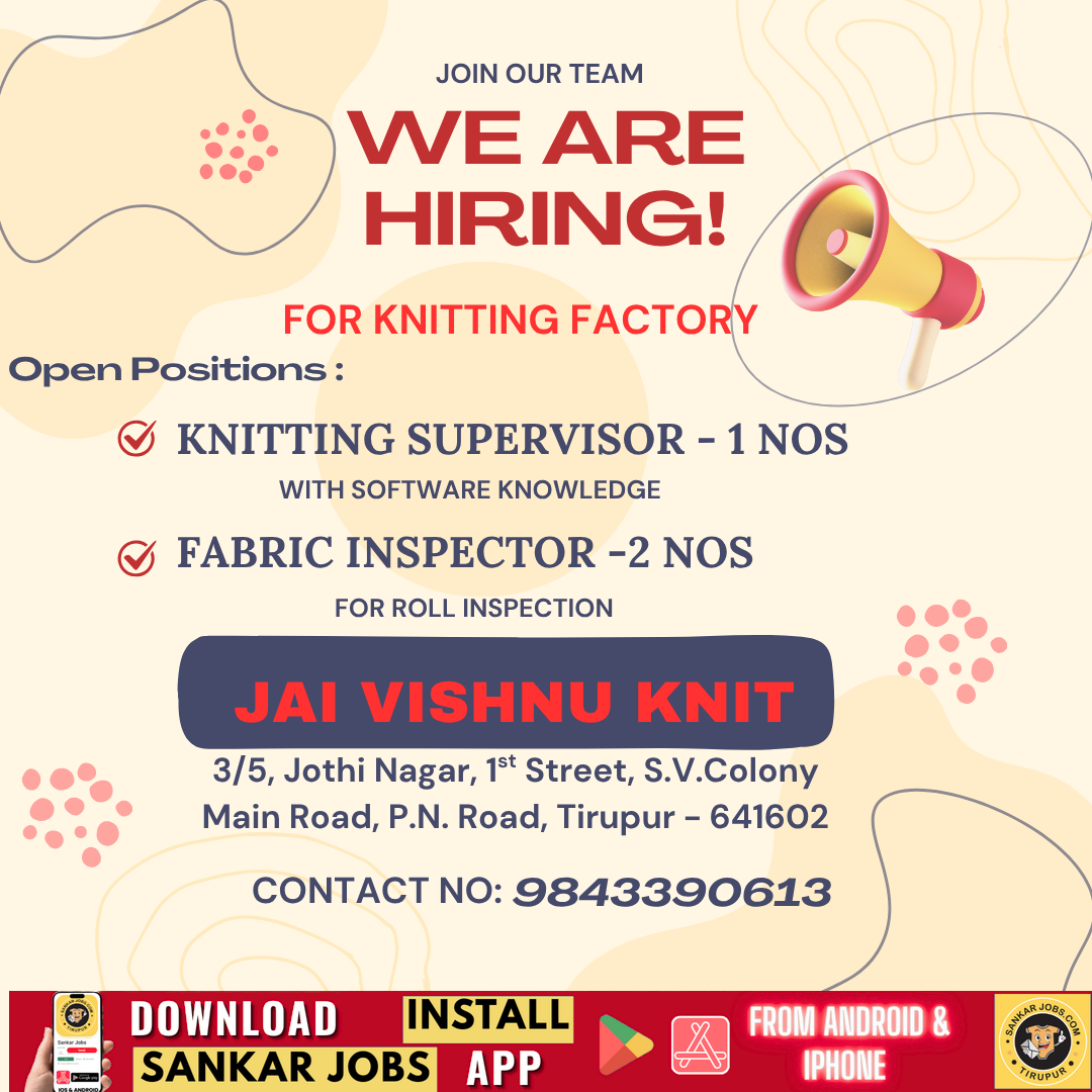 Garment Jobs