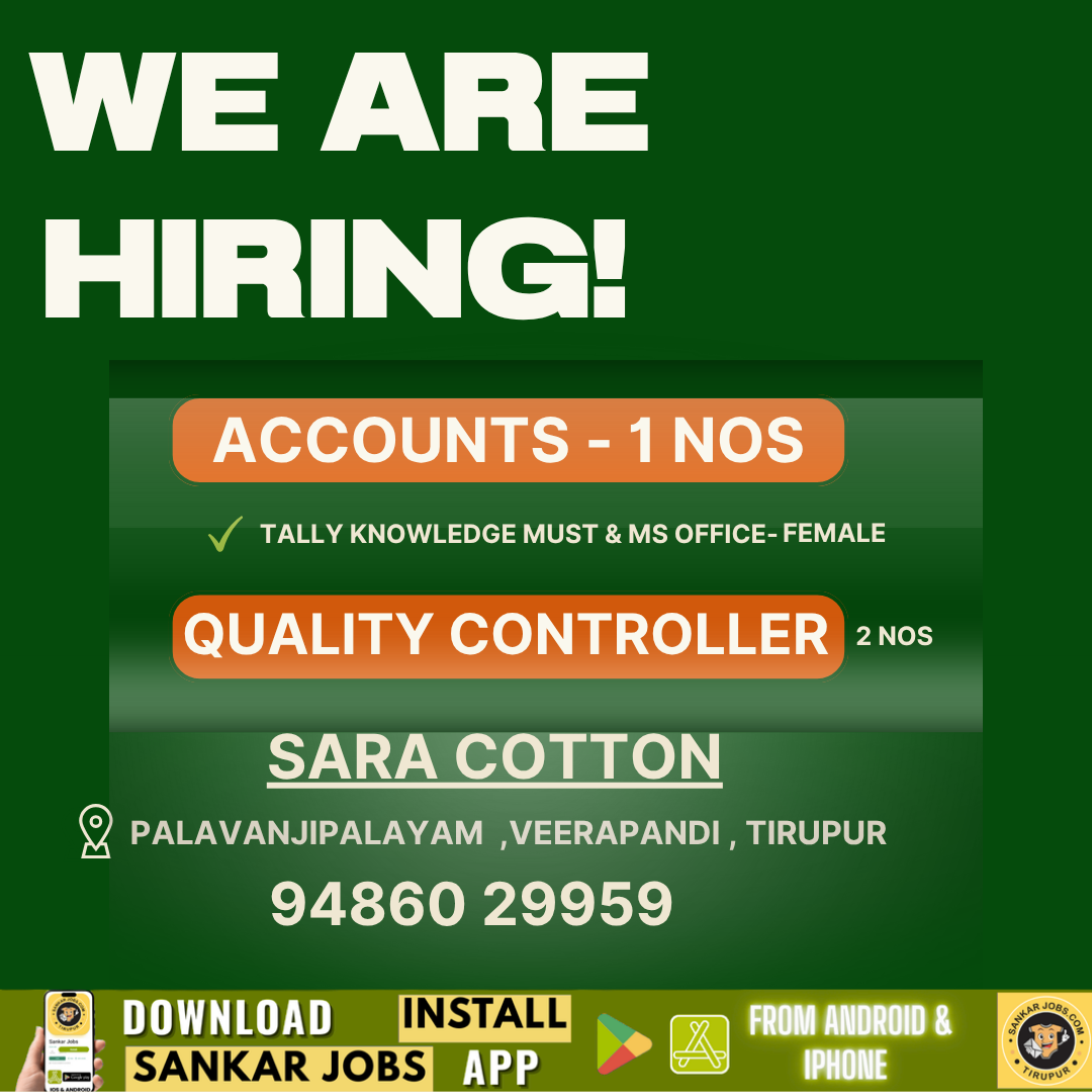 Garment Jobs
