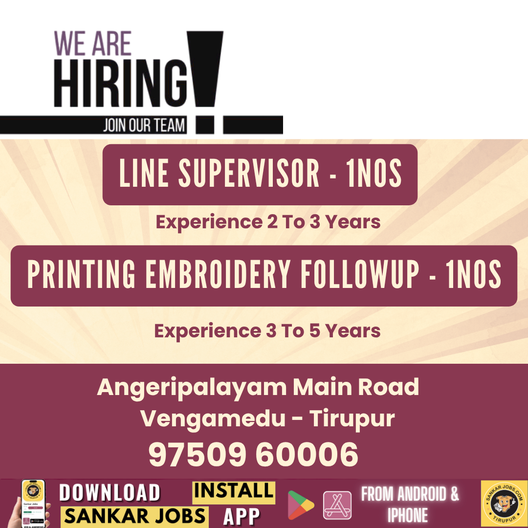 Garment Jobs