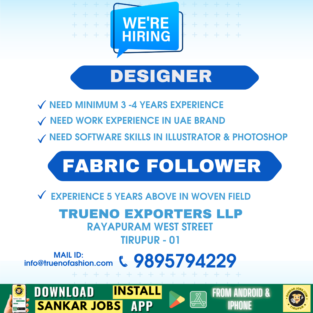 Garment Jobs