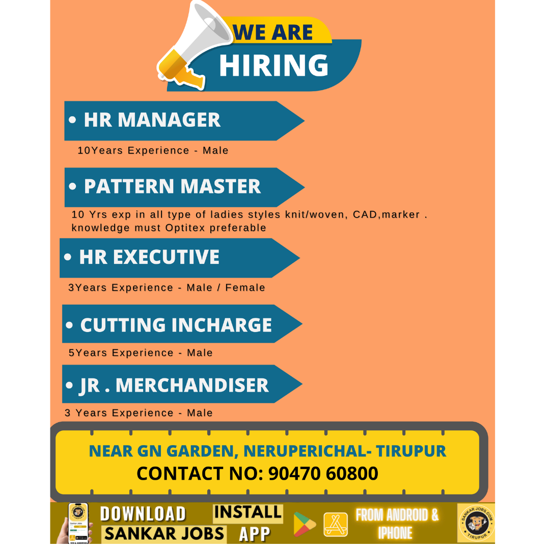 Garment Jobs