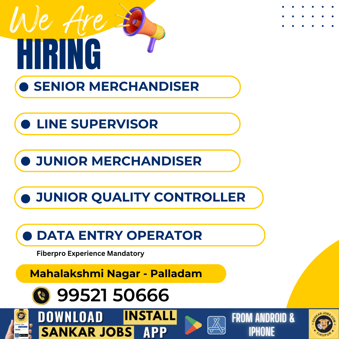 Garment Jobs